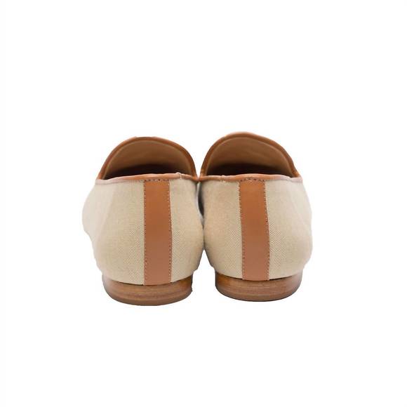 NEW HOUSE OF ZALO acrobat slipper in natural - Picture 3 of 3